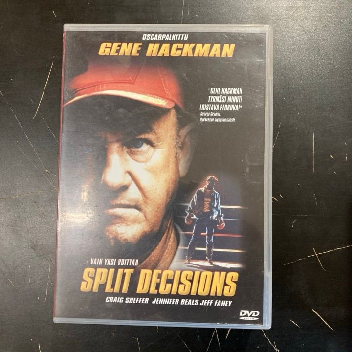 Split Decisions DVD (VG/VG+) -draama-